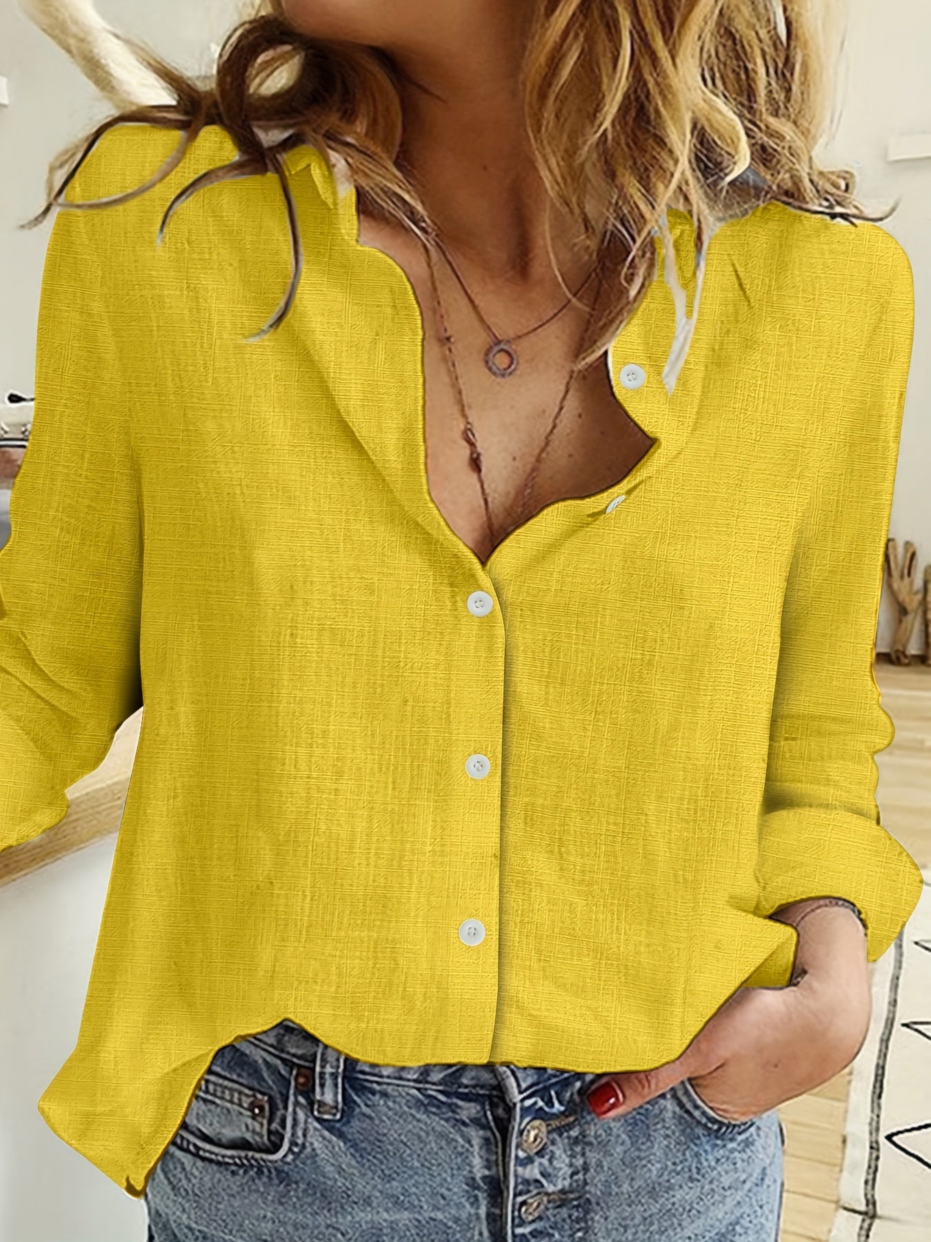 Sofia | Linnen blouse