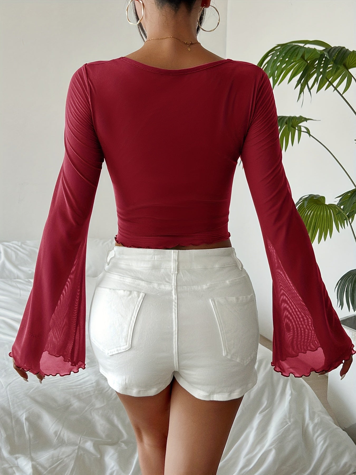 Lois | Top met Flaremouw