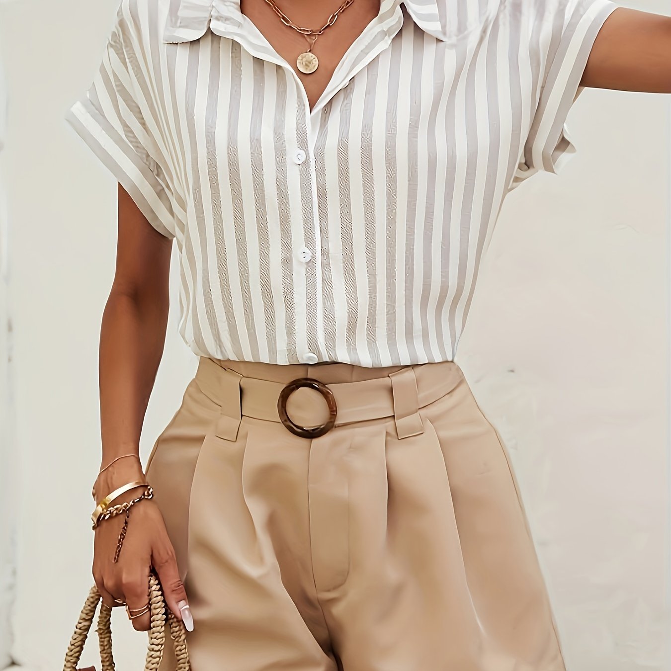 Liv | Gestreepte Blouse