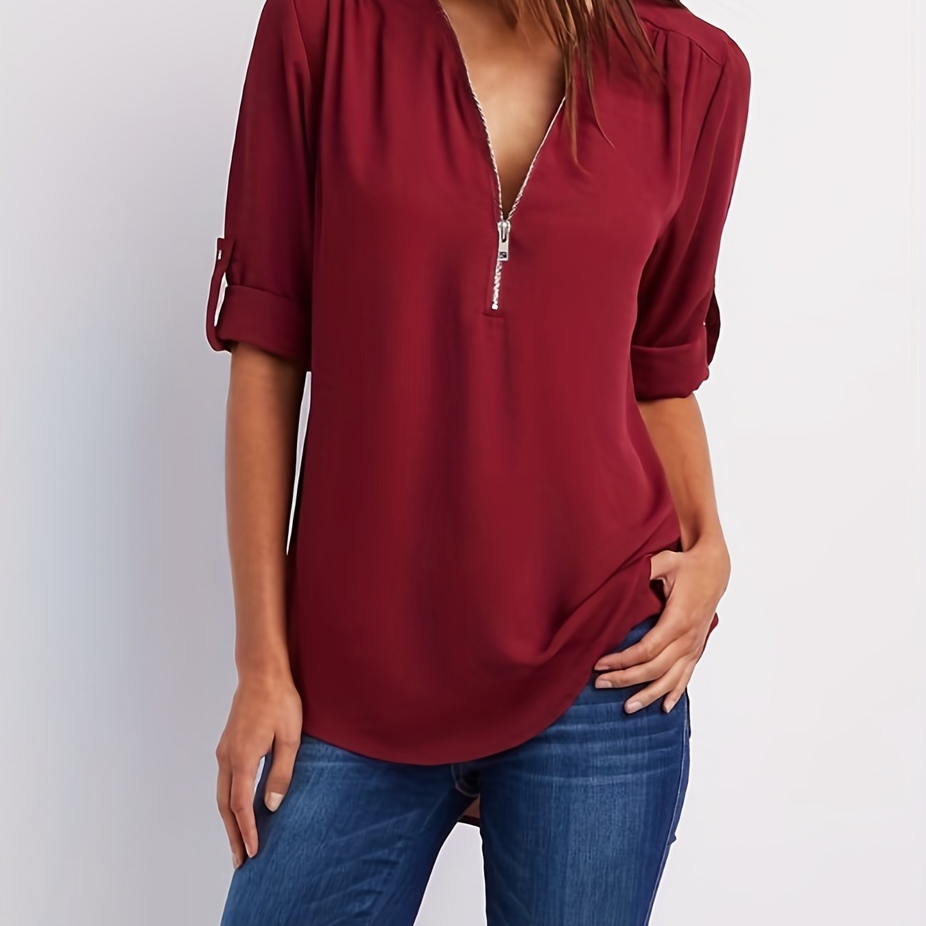 Luna | Top met Rits