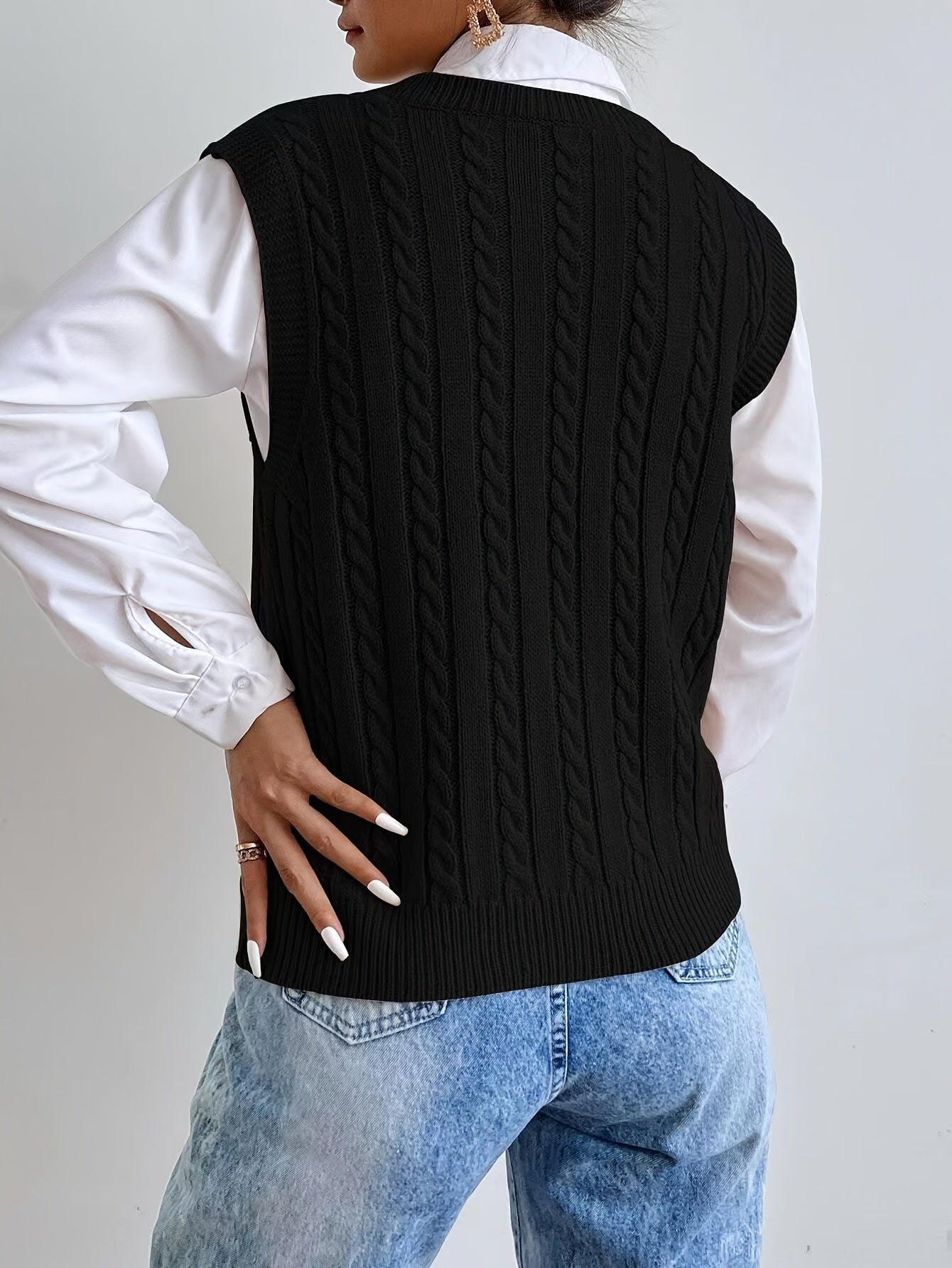 Jasmijn | Mouwloze Sweatshirt