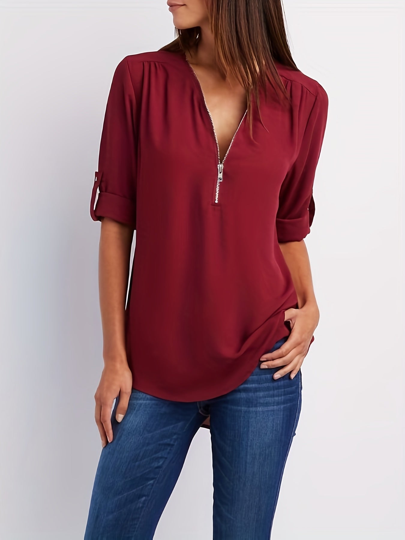 Luna | Top met Rits